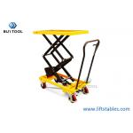 Manual Double Scissor Lift Table Cart 1760lbs 36 X 20 48 X 24 for sale