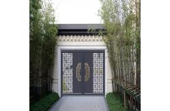 China High Security Residential Sliding Doors with Automatic Opening Pattern supplier
