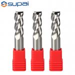 Carbide Milling Cutters For Aluminum No Coating High Precision And Hardness for sale