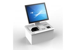 China AC 110-240V Power Source Self Serving Kiosk With 1 Year Components Warranty supplier