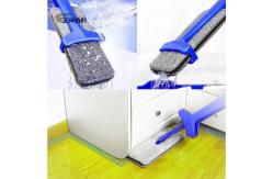 China 130cm Telescopic Cleaning Mop Handle Abs Material 12x36cm Frame Large supplier