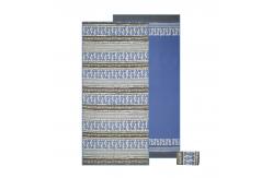 China 29x59 Inch Waffle Weave Microfiber Beach Towel Custom Printed supplier