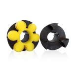 ML Plum Blossom Shape Flexible Shaft flange Coupling for sale