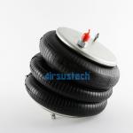 1/4NPTF Air Inlet Air Spring Shocks Triple Convolutions Air Actuator Rubber Bellows for sale