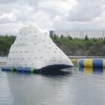 White Giant Inflatable Iceberg For Water Sport Customized Size 3 Years Warranty for sale
