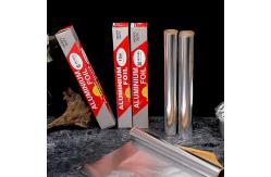 China Non Toxic Aluminum Foil Roll Material Shape For Food Outside Packing supplier