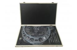 China 200-300mm Outside Micrometer with Interchangeable Anvils and Fitted Measuring Anvils supplier