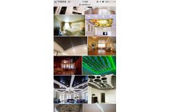 China Ceiling 5m PVC Vinyl Sheet White Glossy Soft Stretched supplier