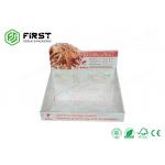 Custom Recyclable Retail CDU Counter Display Stand Pegs Hooks Cardboard Counter Display