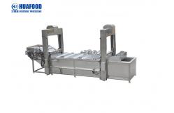 China Food Precooking Peanut Blanching Machine 3kw Power Adjustable Temperature supplier