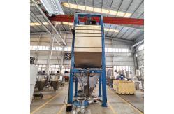China Efficient Conveying Tons Of Bag Unpacking Machine Automatic Discharge Of Bulk Powder supplier