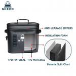 High Quality Customizable Insulated And Leak Proof 24 Can Black Soft Cooler Bag