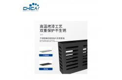 China Wholesale Black Kitchen Knife Rack with Hooks for Kitchen Storage supplier