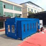 AA4C Container Spray Booth Hail Damage Repair Booth Car Portable Paint Booth Quick Repair 6058mm for sale