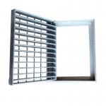 ASTM A36 Hot Dip Galvanized Grating Trench Cover With Frame for sale