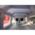 Automobile Oxford Cloth Silver Inflatable Spray Booth With Removable Flooring