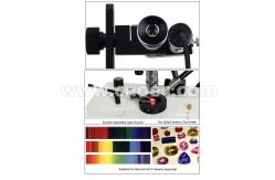 China Jewelry Microscope Desktop Spectroscope With Optic Fiber Output A24.6341 - A supplier