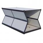 Farmhouse Design Style Modular Moveable Container Folding House with Aluminum Window for sale