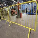 Yuanmai Traffic Temporary Crowd Control Barriers 1100x2100mm  queue control barriers  CCB01 Pedestrian Portable Barriers for sale