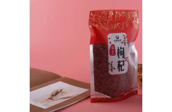 China Beef Nuts Kraft Paper 50g Compostable Stand Up Pouch With Window supplier