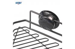 China SS201 Hanging Corner Shower Shelf 26cm Washable Suction Fixed supplier