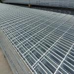 Hot Dipped Galvanized Serrated Steel Grating Metal Bar Safety Building Materials Q235 for sale