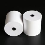 Customized Size Thermal Paper Rolls White Cash Register POS Receipt Paper for sale