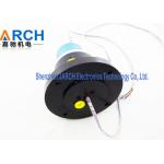 10 Circiuts Signal Hybrid Slip Rings 1 Passage With Aluminium Alloy Housing