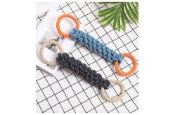 China Decompression Chew Cotton Rope Dog Toy Strong Biting Corn supplier