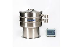 China Ultra Quiet 1 - 5 Layer Ultrasonic Vibrating Screen Machine For Food Processing supplier
