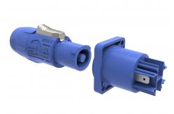 China Stable Circular Power Connector 3 Pin Male Powercon for Indoor supplier