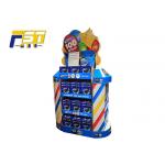 Cool Design Cardboard Pallet Display Environmental Friendly For Snacks Promotion