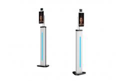 China Metal Flatbed Scanner Android 7.1.2 Face Recognition Thermometer supplier