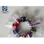 Hexagonal Single Pill Container 13mm 2ml Clear Empty Capsules