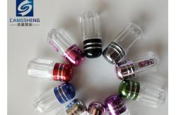 China Hexagonal Single Pill Container 13mm 2ml Clear Empty Capsules supplier