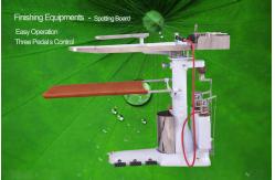 China Spotting Board Garment Ironing Pressing Machine , Dry Clean Industrial Pressing Equipment supplier