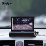 Foldable 4.3 Inch Anti Glare Color TFT Car Reversing Rear View Camera Monitor with Digital LCD Display Screen for sale