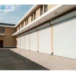 0.8mm Aluminum Bulletproof Vertical Roller Shutter Garage Doors for sale