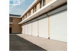 China 0.8mm Aluminum Bulletproof Vertical Roller Shutter Garage Doors supplier