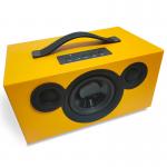 Compact Portable Solid Wooden Bluetooth Speaker For Home With Rechargable Battery for sale