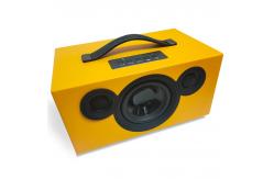 China Compact Portable Solid Wooden Bluetooth Speaker For Home With Rechargable Battery supplier