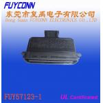 TYCO 25 Pairs Male Centronic IDC RJ21 Cable connector 50pin with Plastic Cover for sale