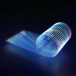Ultra Thin LED Film Screen Panel Transparent Glass Film Advertising Screen LED Wall Display for Window for sale