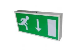 China LED Rechargeable Battery Powered LED Emergency Exit Signs Lights supplier