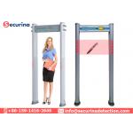 Visual Alarms Walkthrough Metal Detector , Airport Security Metal Detector Super Sensitivity for sale