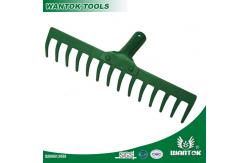 China Professional Customized Handle Galvanized Steel Garden Rake Head for Lawn Maintenance supplier