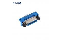 China 24pin IEEE-488 Female Right Angle PCB Centronic Connector 24 Way supplier