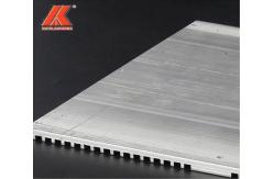 China Anodized Silver Heat Dissipation Aluminum Profile Desktop Radiator Processing supplier