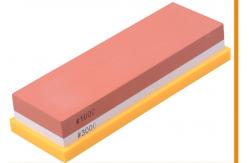 China Two Sided Whetstone Sharpening Stone For Kitchen Knives , 180 * 60 * 27mm supplier