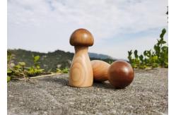 China 176g KRG-033 Adjustable Salt & Pepper Grinder In Mushroom Design supplier
